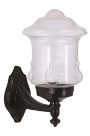 Opviq Lámpara de Pared Exterior Negra BAP-68189-BSY-M3